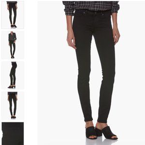 Paige Verdugo Ultra Skinny Black Jeans